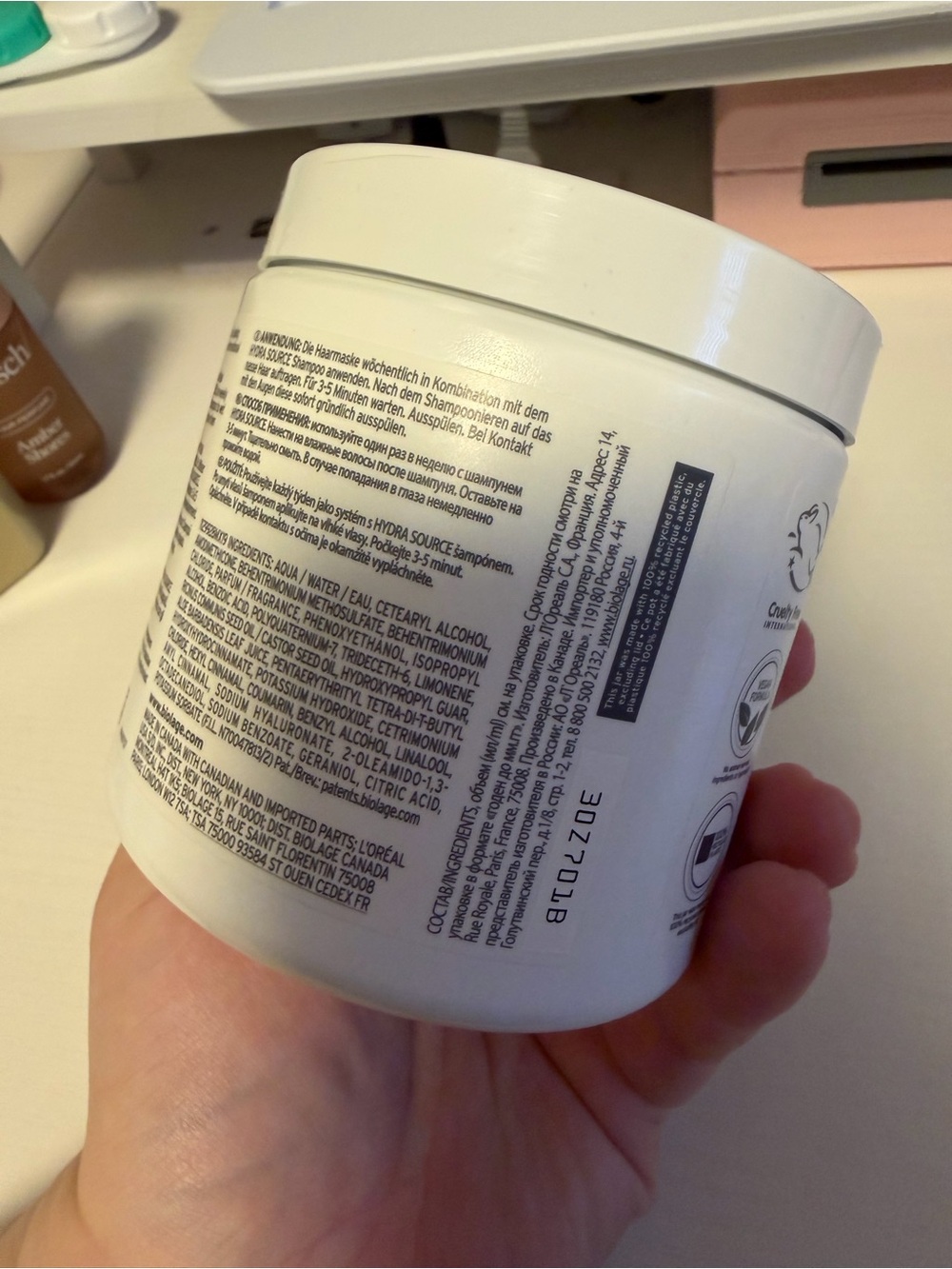Biolage Hydra Source Deep Treatment Mask - Picture 3 of 5